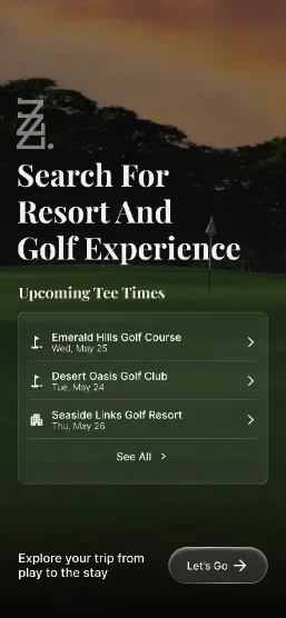Guest app screen