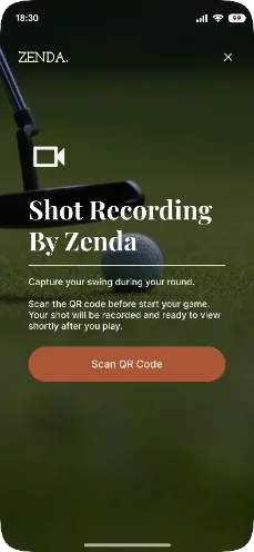 Record your shot screen
